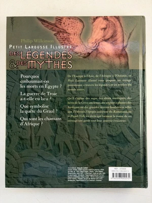 Petit Larousse ilustrado das lendas e dos mitos – Philip Wilkinson – photo 3